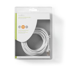 Kabel NEDIS CCGB85121WT50, Patch, CAT5e SFTP, UTP, bijeli, 5m