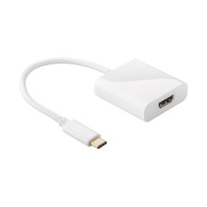 Adapter GOOBAY, USB C (M) na HDMI (Ž), 0.2m, bijeli