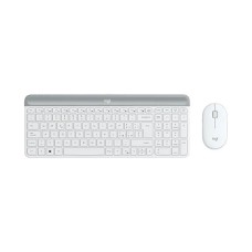 Tipkovnica + miš LOGITECH MK470, 920-009205, bežična slim, bijela
