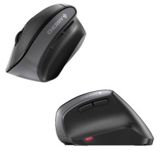 Miš CHERRY MW-4500, optički, bežični, ergonomski, 1200 DPI, USB A, crni