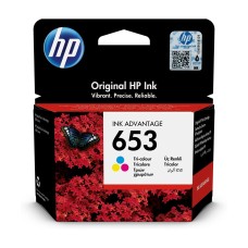 Tinta HP 653, 3YM74AE, tri-color, za Deskjet Plus Ink Advantage 6075/6475