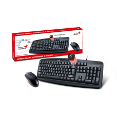 Tipkovnica + miš GENIUS Smart KM-200, USB A, crna Tipkovnica + miš GENIUS Smart KM-200, USB A, crna