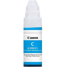 Tinta CANON GI-490C, cijan, za Pixma G1400/G1411/G2400/G2410/G2411/G3400/G3410/G3411/G4410