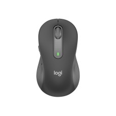 Miš LOGITECH Signature M650 L, bežični, BT, USB A, crni, za ljevake