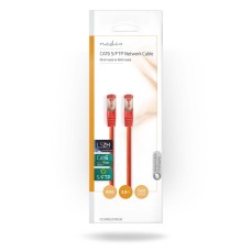 Kabel NEDIS CCGP85221RD10, Patch, CAT6 SFTP, UTP, crveni, 3m