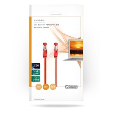 Kabel NEDIS CCGP85221RD10, Patch, CAT6 SFTP, UTP, crveni, 5m