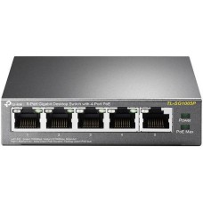 Switch TP-LINK TL-SG1005P, 10/100/1000 Mbps,POE, 5-port