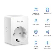 Smart utičnica TP-LINK Tapo P100, Mini, Wi-Fi, Alexa & Google