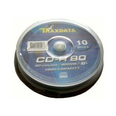 Medij CD-R TRAXDATA 80min 52x, 700 MB, spindle 10 komada