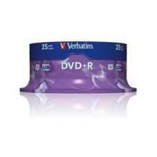 Medij DVD+R VERBATIM 43500, 16x, 120 min, spindle 25 komada
