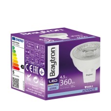 Žarulja LED Braytron 4,5W 4000K 360lm GU5.3 38D 12VDC IP20 BA25-30461