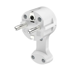 Utikač šuko plosnati Braytron BY74-00006 16A 250V bijeli