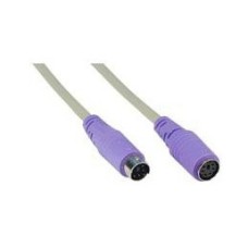 Kabel INLINE, PS/2 (M) na (Ž), 2m