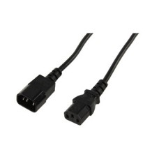 Kabel VALUELINE, mrežni EURO (M) na (Ž), 2m