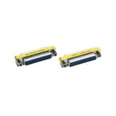 Adapter INLINE, DB25 (Ž) na DB25 (Ž), metal