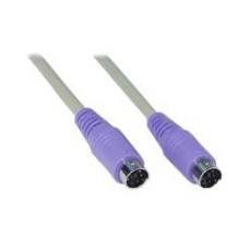 Kabel INLINE, PS/2 (M) na (M), 2m