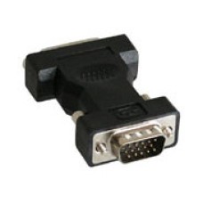 Adapter INLINE, DVI 24+5 (Ž) na VGA 15-pin HD (M), crni