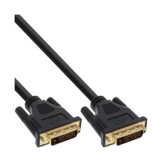 Kabel INLINE, DVI-D (M) na DVI-D (M), DVI 24+1 Dual link, 10m