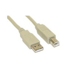 Kabel INLINE, USB A 2.0 (M) na USB B (M), 10m