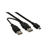 Kabel INLINE, USB A na USB mini B, 1m, crni