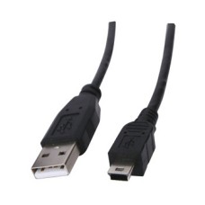 Kabel NEDIS CCGB60300BK20, USB A 2.0 (M) na Mini 5-pin (M), 2m, blister
