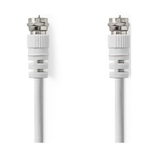 Kabel NEDIS, antenski F (M) na F (M), bijeli, 20m, polybag Kabel NEDIS, antenski F (M) na F (M), bijeli, 20m, polybag