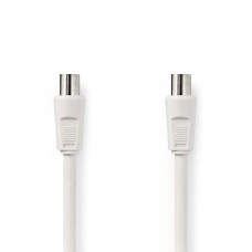 KABEL NEDIS antenski (M) na (Ž), bijeli, 2m, ravni, blister KABEL NEDIS antenski (M) na (Ž), bijeli, 2m, ravni, blister