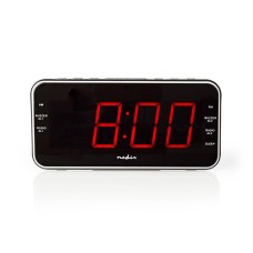Radio budilica NEDIS, 1.8incha LED zaslon, punjenje mobitela USB A, crna Radio budilica NEDIS, 1.8incha LED zaslon, punjenje mobitela USB A, crna