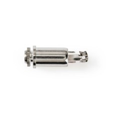 Konektor 3.5mm TRS (Ž) za šasiju, metalna NEDIS