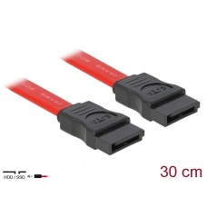 Kabel DELOCK, SATA int. data 0,3m crveni 84247 Kabel DELOCK, SATA int. data 0,3m crveni 84247