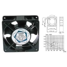 Ventilator 220V 120x38 mm , Sunon DP201A2123HST Ventilator 220V 120x38 mm , Sunon DP201A2123HST