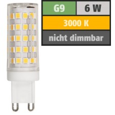 Žarulja LED G9 6W, 3000K, toplo svjetlo, McShine
