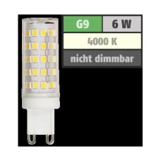 Žarulja LED G9 6W, 4000K, neutralno svjetlo, McShine