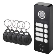 Kamera za video portafon EMOS EM-10AHD RF-4, H3018, sa 4 tastera i 5 RFID čipova Kamera za video portafon EMOS EM-10AHD RF-4, H3018, sa 4 tastera i 5 RFID čipova