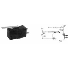 MIKROPREKIDAČ MS-LB SA KRATKOM POLUGOM 27 mm, EV163123