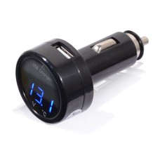 Instrument voltmetar+termometar za auto, mjeri 8-30V