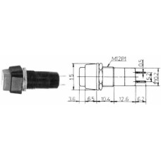 Prekidač PRITISNI CRVENI DS-311/R