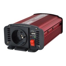 Adapter 24V > 220V 600/300 W, USB A, utičnica sa pinom, CarSPA