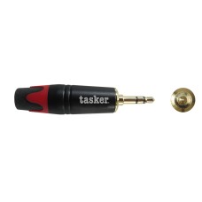 Konektor 3.5mm TRS (M) za kabel PROFI SP82 GB3,5S-R TASKER, crveni