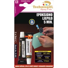 Ljepilo epoxy-dvokomponentno 2x5ml, E-362, Technicqll Ljepilo epoxy-dvokomponentno 2x5ml, E-362, Technicqll