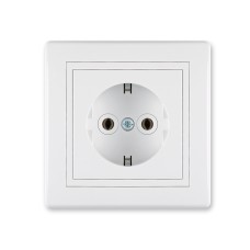 Utičnica šuko, ALING CONEL Prestige line 630.000, 16A, 250V~, sa porculanskom jezgrom