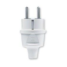 Utikač šuko ALING CONEL, standard, 16A, 250V~, bijeli