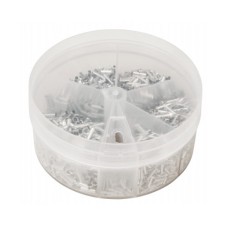 Set kabelskih završetaka neizoliranih 0,5-2,5 mm2, 1900 dijelova, McPower