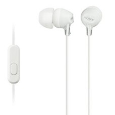 Slušalice SONY MDR-EX15AP, žičane, In-Ear, 3.5mm, bijele
