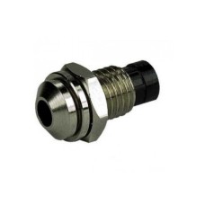 DRŽAČ ZA LED, METALNI, 5mm IZBOČENI CHROM