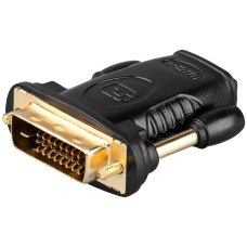 Adapter GOOBAY, HDMI (Ž) na DVI-D (M), bulk