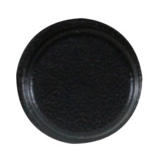 Samoljepiva nožica okrugla crna, 19 mm