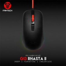 Miš FANTECH Rhasta II G13, gaming, žičani, crno crveni