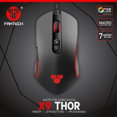 Miš FANTECH Thor X9, gaming, žičani, crni