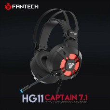 Slušalice FANTECH HG11, gaming, USB A, mikrofon, crne Slušalice FANTECH HG11, gaming, USB A, mikrofon, crne